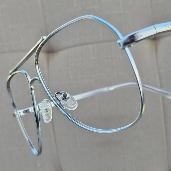 Nautica Other - Nautica Men Eyeglasses/Sunglasses Frame Silver Tone 60[]13 135 Glasses